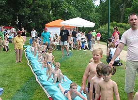 Sport- und Spielfest | Spielstation Wasserlandschaft: wasser ist leben 